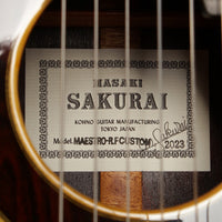 桜井正毅ギター・マエストロRF　カスタム　松／650mm（現代ギターオーダースペシャルモデル）