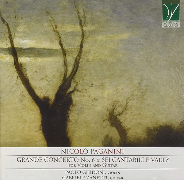 【CD】ギドーニ（Vn）＆ザネッティ（G）〈パガニーニ：ヴァイオリン協奏曲第6番〉