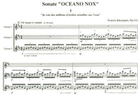 【楽譜】クレンジャンス：ギター三重奏のためのソナタ「黒い海」