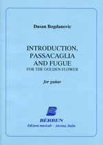 【楽譜】ボグダノヴィチ：黄金の花のための序奏，パッサカリアとフーガ