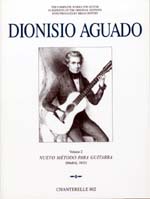 【楽譜】アグアド：ギター作品全集Vol.2：ギター教程（1843年出版），付録（1849年出版）のファクシミリ