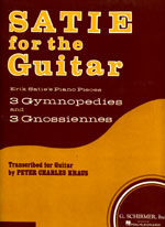 【楽譜】クラウス編：ギターのためのサティ（3つのジムノペディ，3つのグノッシェンヌ）