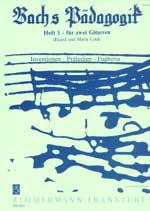 【楽譜】バッハの教育作品第1巻（2G）［リント編曲］シンフォニア，インヴェンションなど