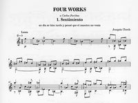 【楽譜】ホアキン・クレルチ：ギターソロのための4つの小品