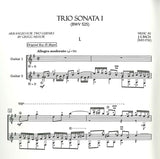 【楽譜】バッハ：3つのトリオ・ソナタ（2G）［ネスター編］