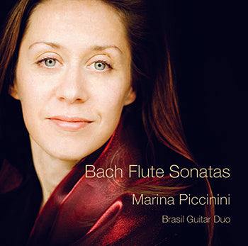 【CD】マリーナ・ピッチニーニ（Fl）＆ブラジルギターデュオ〈バッハ・フルート・ソナタ〉（2CD）